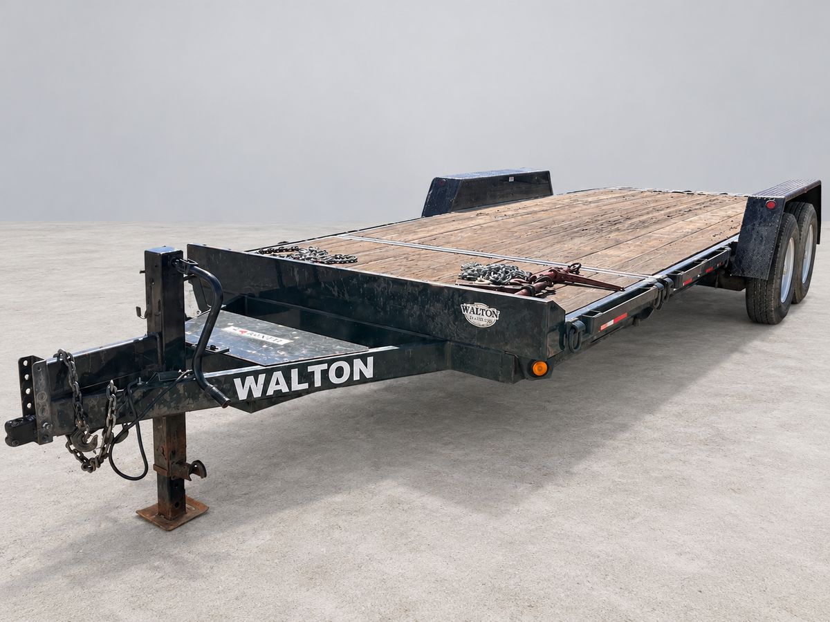 Car hauler trailer